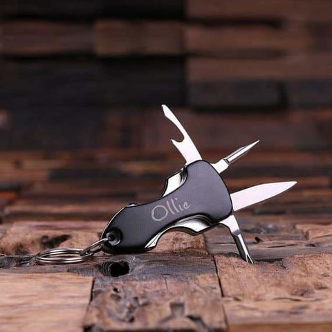 Image of Personalized Ultility Tool w/LED Light - Knives