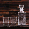 Personalized Whiskey Decanter with 2 Whiskey Glasses - Decanter - Whiskey Sets