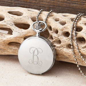Personalized Womens Clock Pendant Necklace - Keepsake Gifts