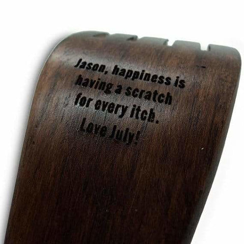 Image of Personalized Wood Back Scratcher - Assorted - Womens Gifts