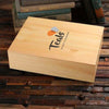 Personalized Wood Box (11.5 x 8.5 x 3.25 in) - Boxes - Pine Wood (Natural)