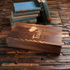 Personalized Wood Box (15.25 x 8.25 x 3.25 in) - Boxes - Pine Wood (Brown)