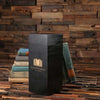 Personalized Wood Box (4.5 x 4.5 x 11 in) - Boxes - Pine Wood (Black)
