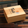 Personalized Wood Box (5.75 x 5 x 2.25 in) - Boxes - Pine Wood (Natural)
