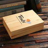 Personalized Wood Box (8.5 x 6.25 x 2.25 in) - Boxes - Pine Wood (Natural)
