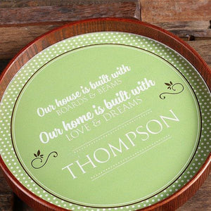 Personalized Wood Serving Tray_E - Serving - Trays Bowls Etc.