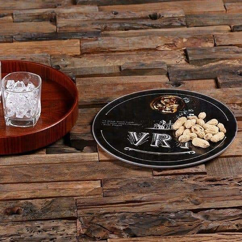 Image of Personalized Wood Serving Tray_G - Serving - Trays Bowls Etc.