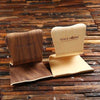 Personalized Wood Tablet Stand in Walnut or Birch Finish - Desktop Stationery