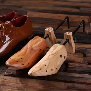 Personalized Wooden 2 Way Shoe Stretcher - Assorted - Mens Gifts