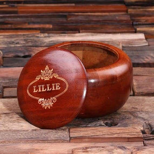 Personalized Wooden Keepsake Bowl - Boxes - Keepsakes