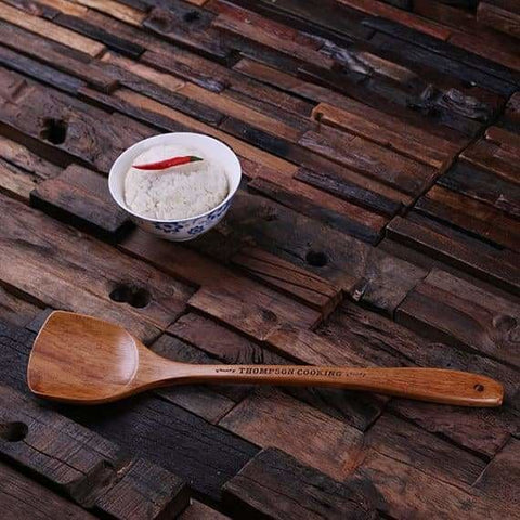 Image of Personalized Wooden Spatula - Assorted - Kitchen