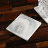 Set of 4 Personalized Square Marble Ceramic Coaster Business Gift - Coasters