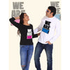 We are One Couple Full Sleeves - Mens Clothing