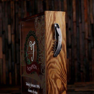 Wine Cork Holder Shadow Box with FREE Cork Screw -Quote 20 - Wine Cork Holders - Mixed