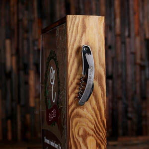 Wine Cork Holder Shadow Box with FREE Cork Screw -Quote 31 - Wine Cork Holders - Mixed