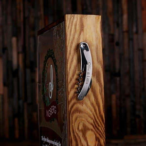 Wine Cork Holder Shadow Box with FREE Cork Screw -Quote 35 - Wine Cork Holders - Mixed