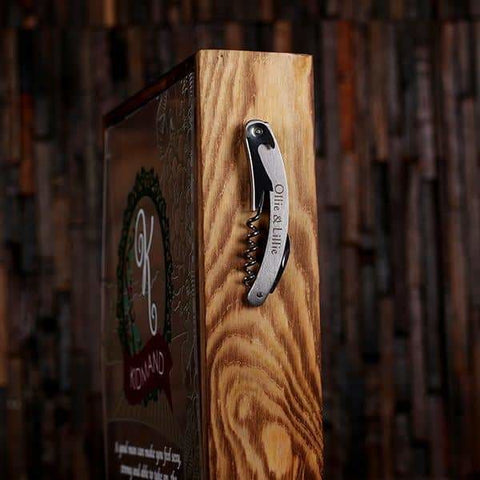 Image of Wine Cork Holder Shadow Box with FREE Cork Screw -Quote 37 - Wine Cork Holders - Mixed