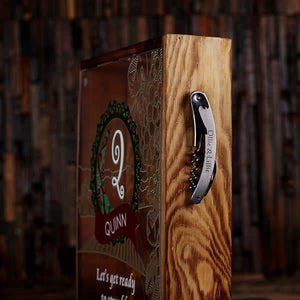 Wine Cork Holder Shadow Box with FREE Cork Screw -Quote 43 - Wine Cork Holders - Mixed