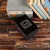 Wood Groomsmen Gift Box Personalized (7.25 x 4.75 x 3.25 in) - Boxes - Pine Wood (Black)