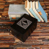 Wood Groomsmen Gift Box Personalized ( 8.75 x 6 x 5 in) - Boxes - Pine Wood (Black)